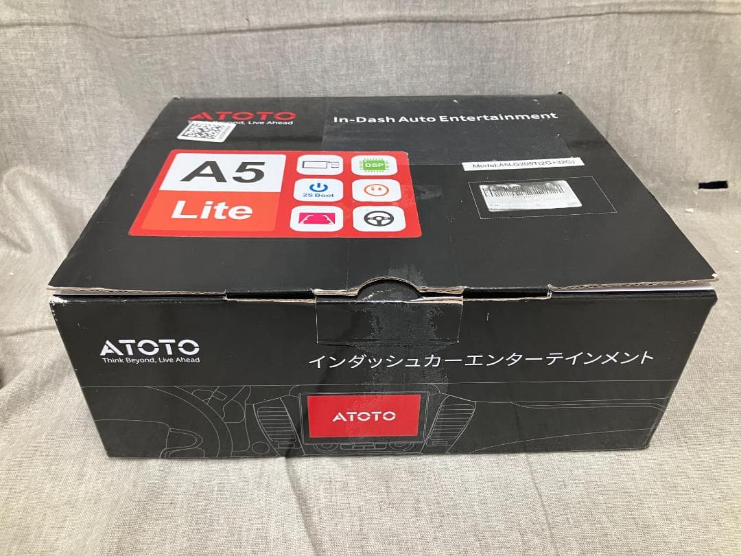 【未使用】ATOTOZONE A5L 9 インチ2DINUSB　A5LG209T