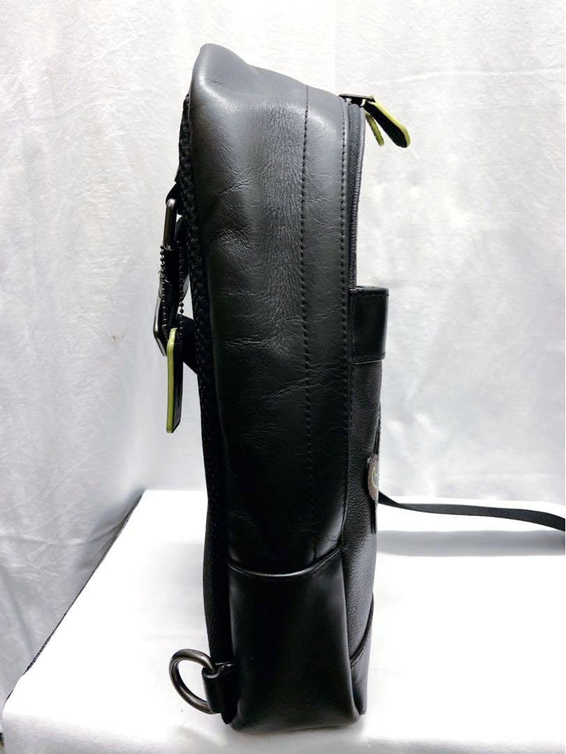 極美品 COACH コーチ ボディバッグ シグネチャー