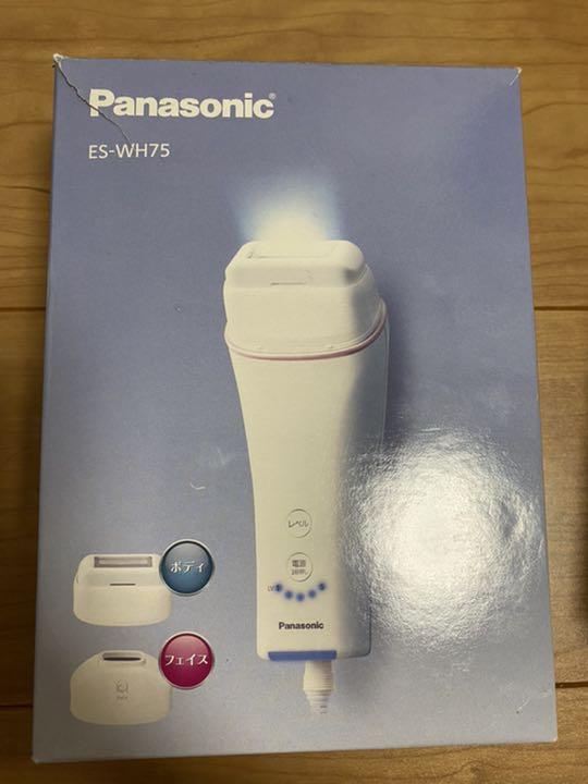 光美容器 光エステ ボディ＆フェイス用 ピンク調 ES-WH75-P  1台 概要 光美容器 光エステ〈ボディ＆フェイス用〉 ES-WH75