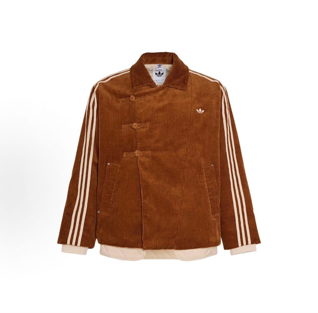 海外限定2XL Adidas New YearコーデュロイジャケットKQ5135