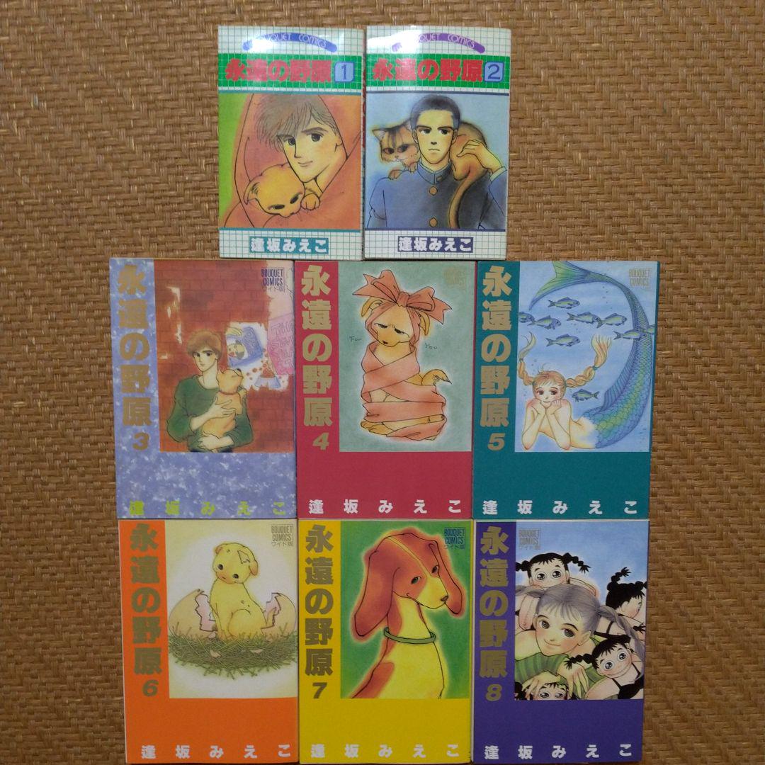 国内初の直営店 女性漫画 逢坂 みえこ 永遠の野原 全巻 16冊 Portalfhnsl Com Br