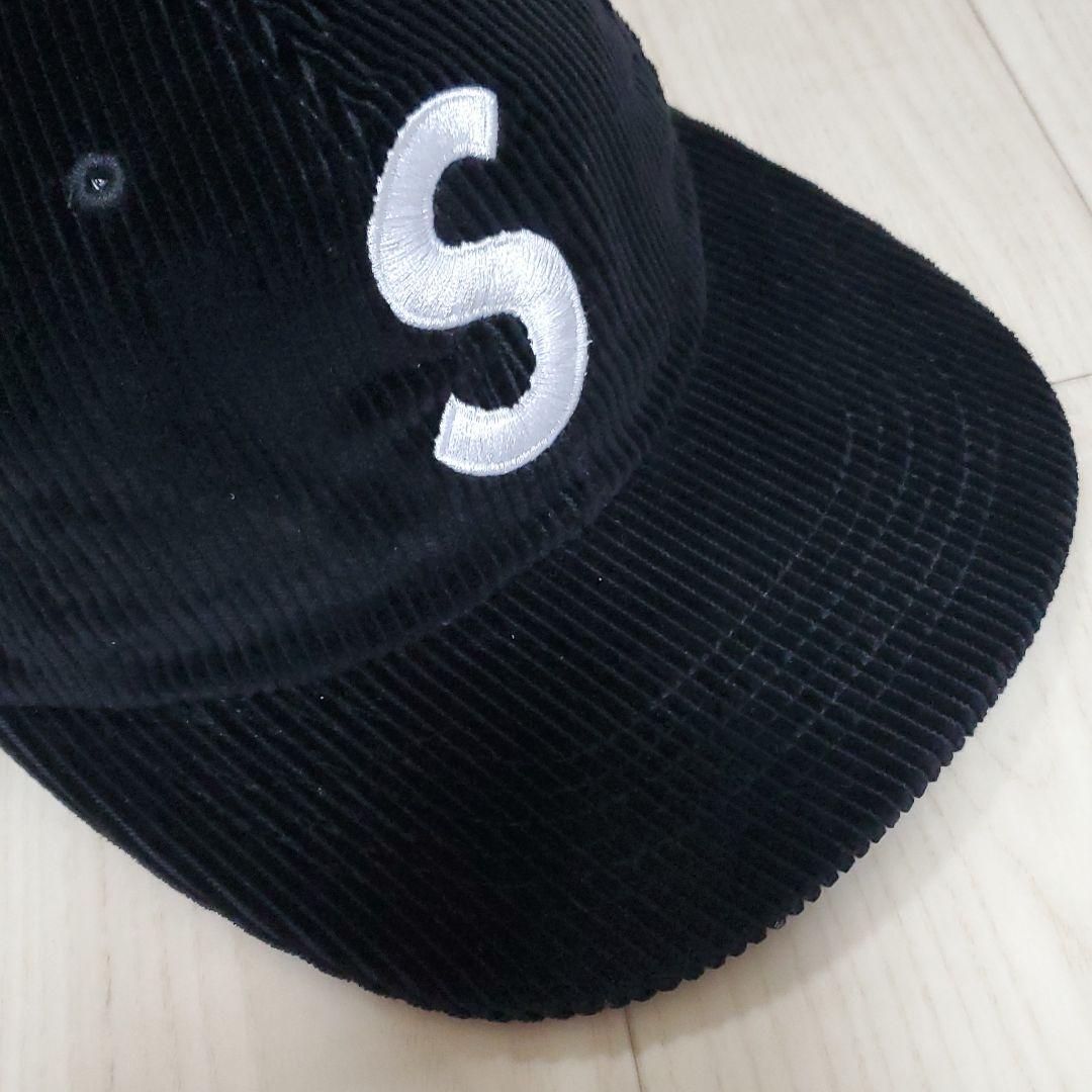 低価人気SALE Supreme Corduroy S Logo 6panel cap Black Isiol-m80339832131 15%OFF