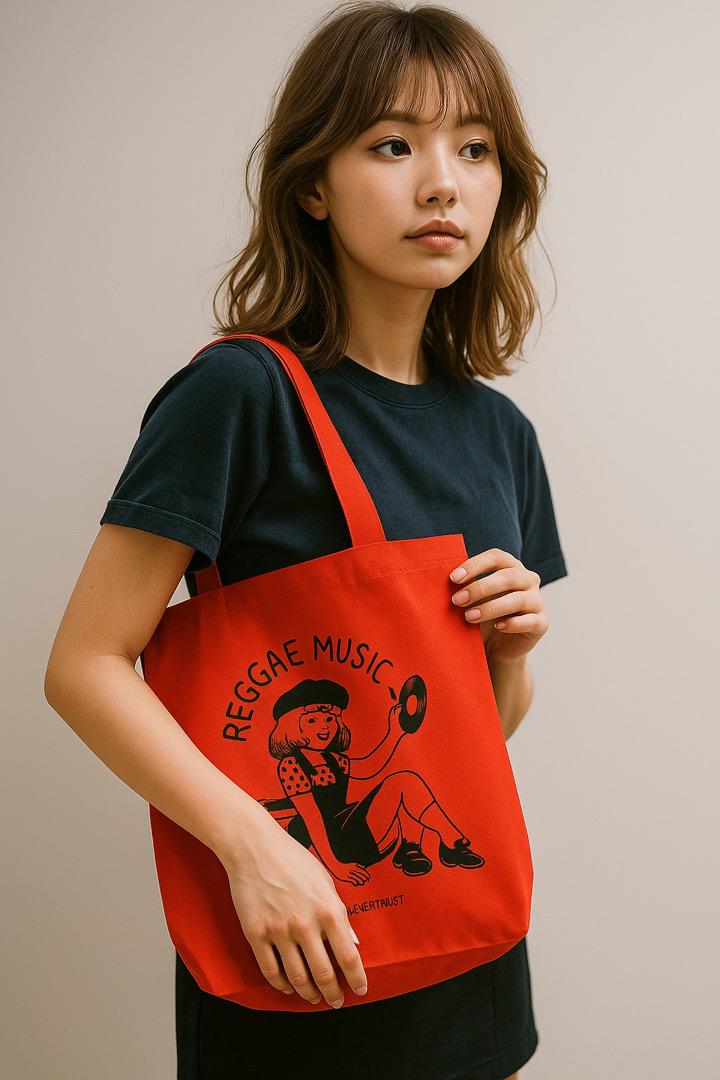 ネバートラストREGGAE GIRL トートBAG