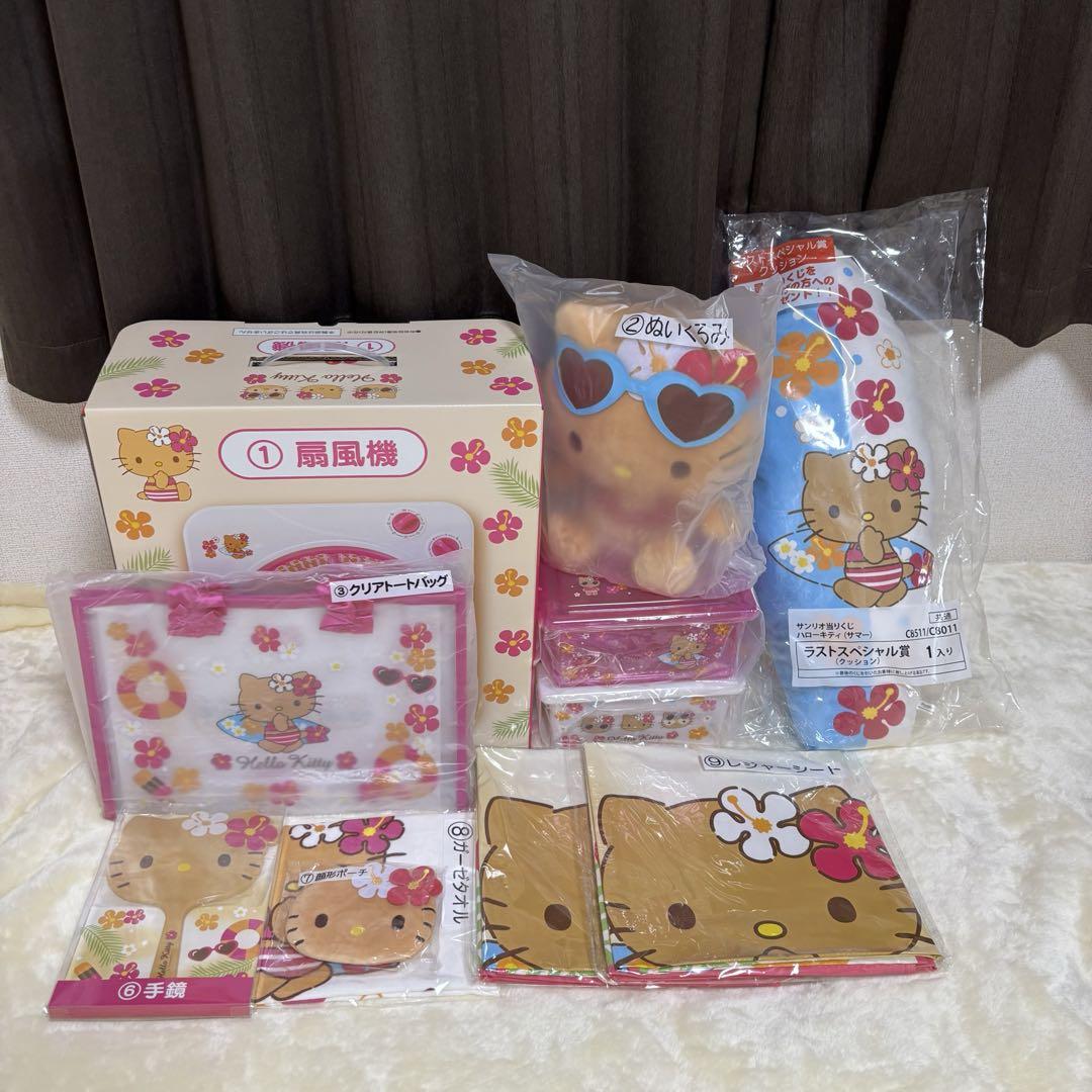Sanrio Lottery] Summer is here! Introducing the Suntan Kitty