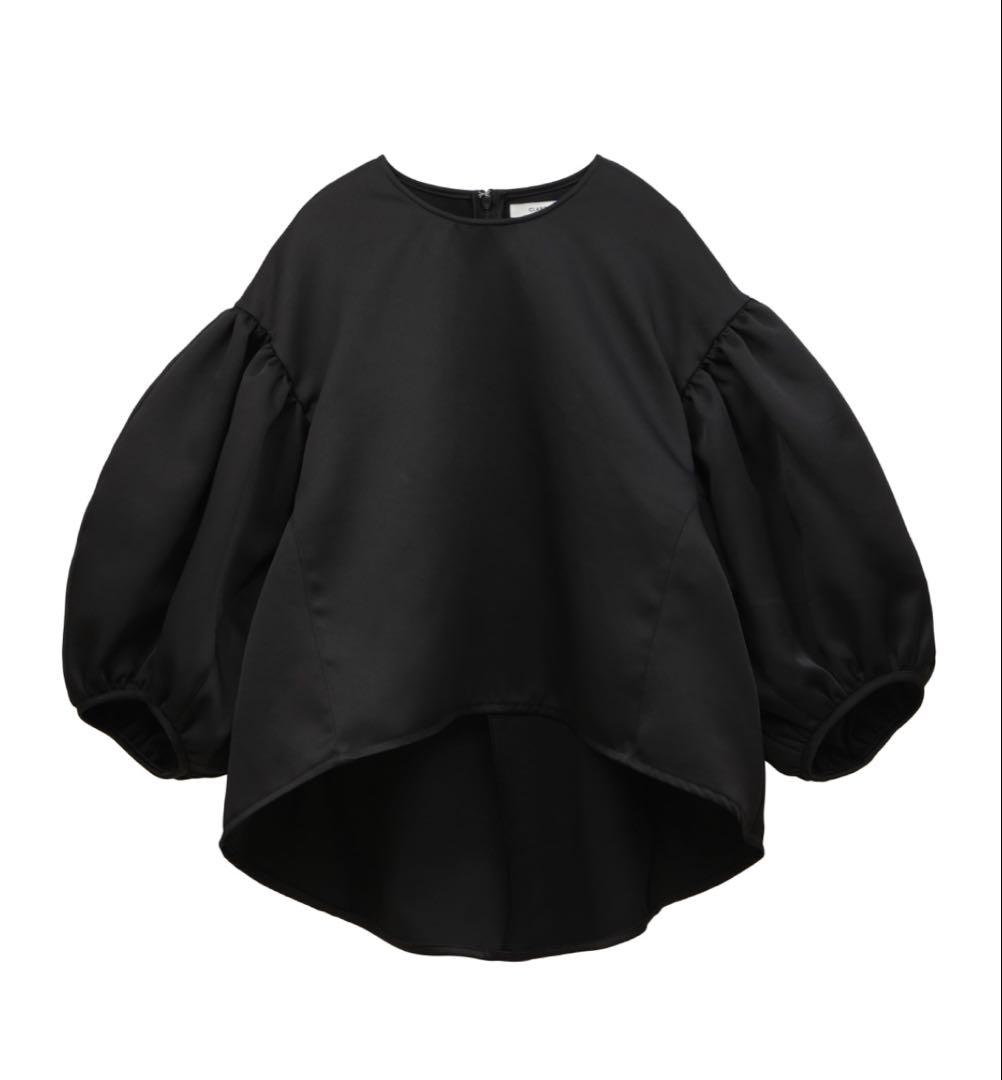 CLANE ボリュームパフトップス 黒　size 2