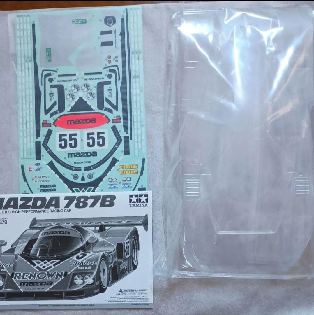 タミヤ マツダ787B ボディ ステッカー 説明書 - メルカリ