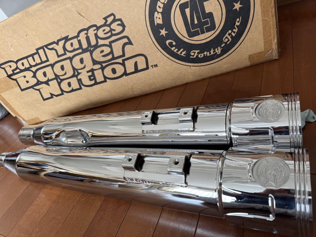 お値下げしました！ハーレーダビッドソン スリップオンマフラー ポールヤフィ