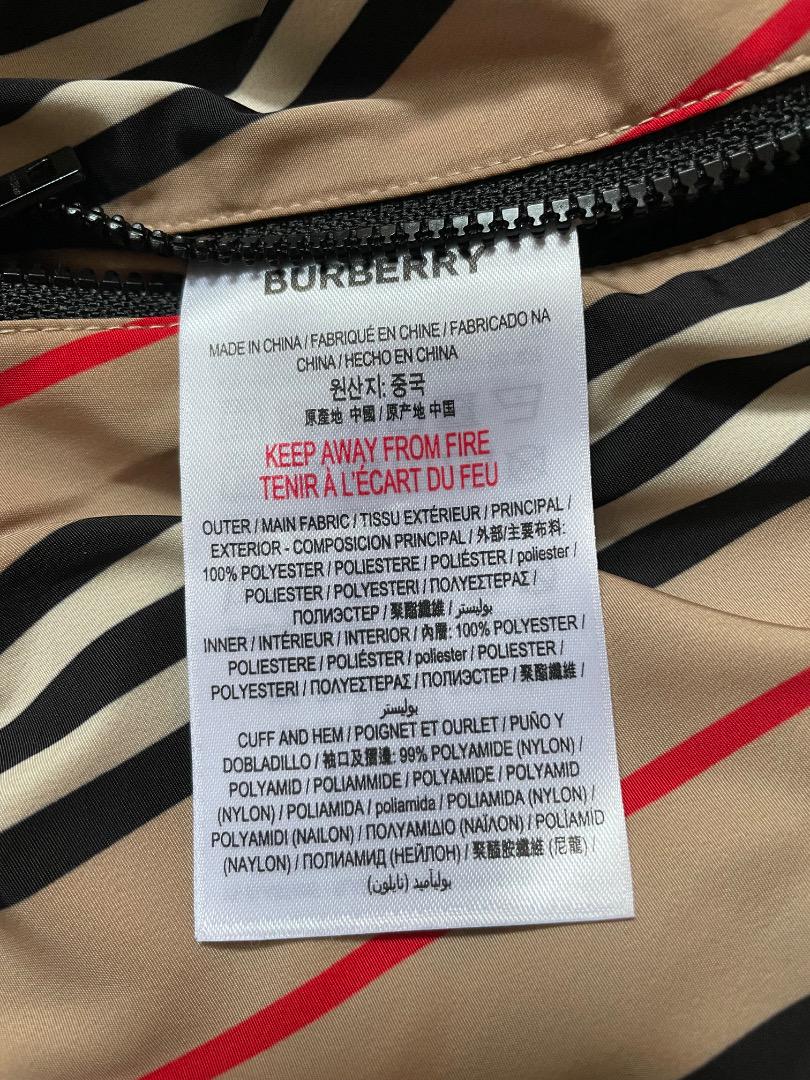BURBERRY キッズ　リバーシブル　ナイロンジャケット