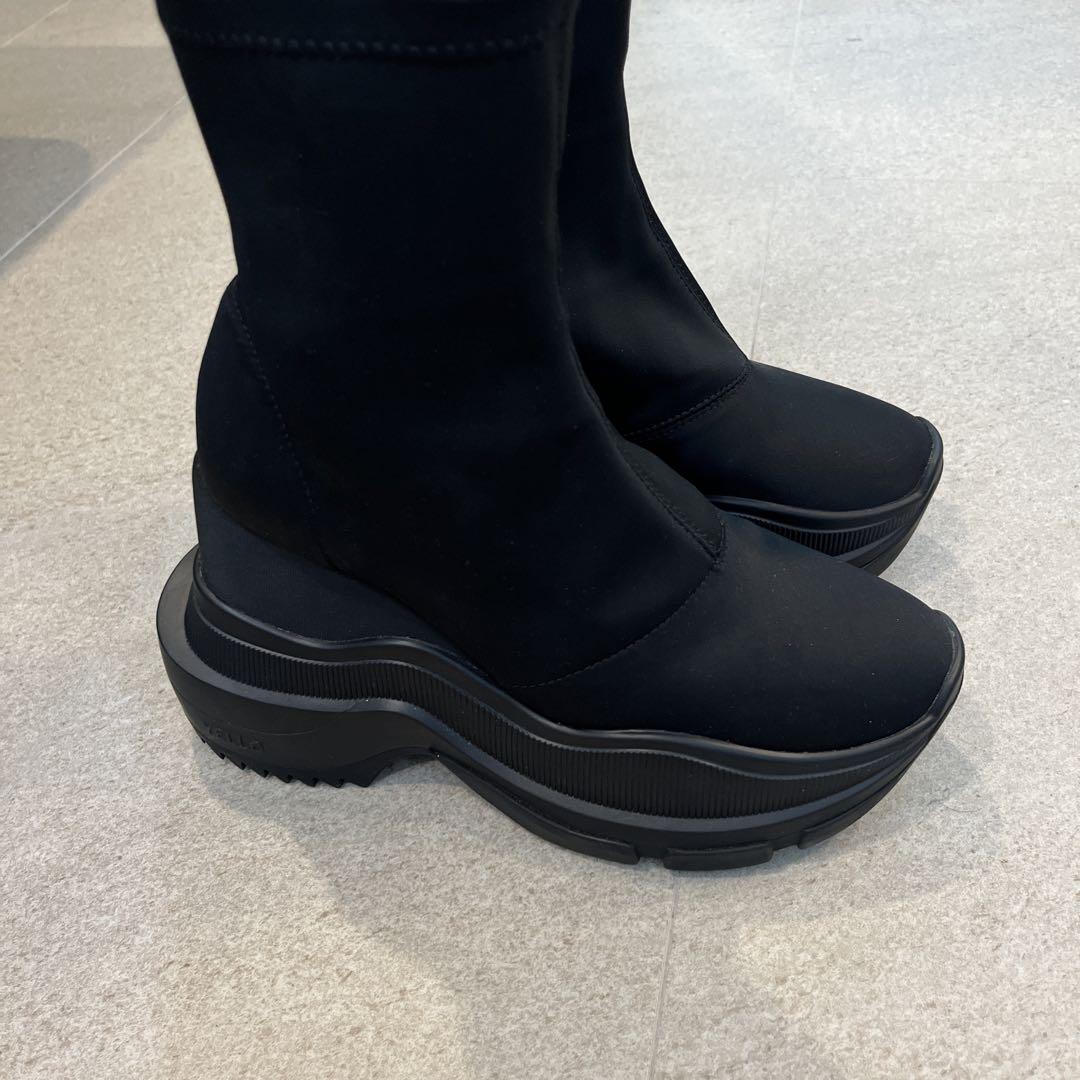ルミ様　YELLO DOUBLE SNEAKER SHORT BOOTS 【S】