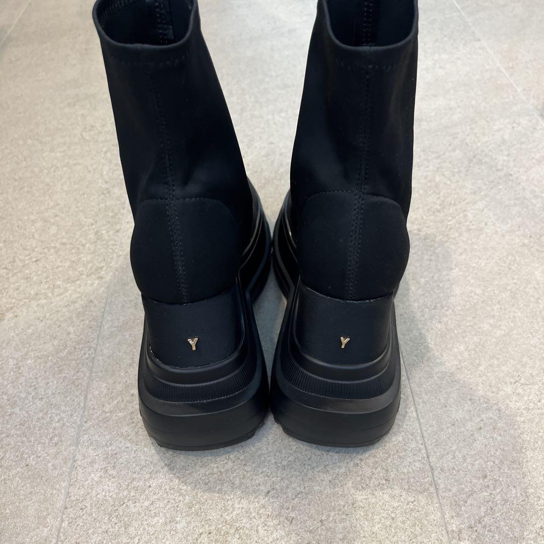 ルミ様　YELLO DOUBLE SNEAKER SHORT BOOTS 【S】