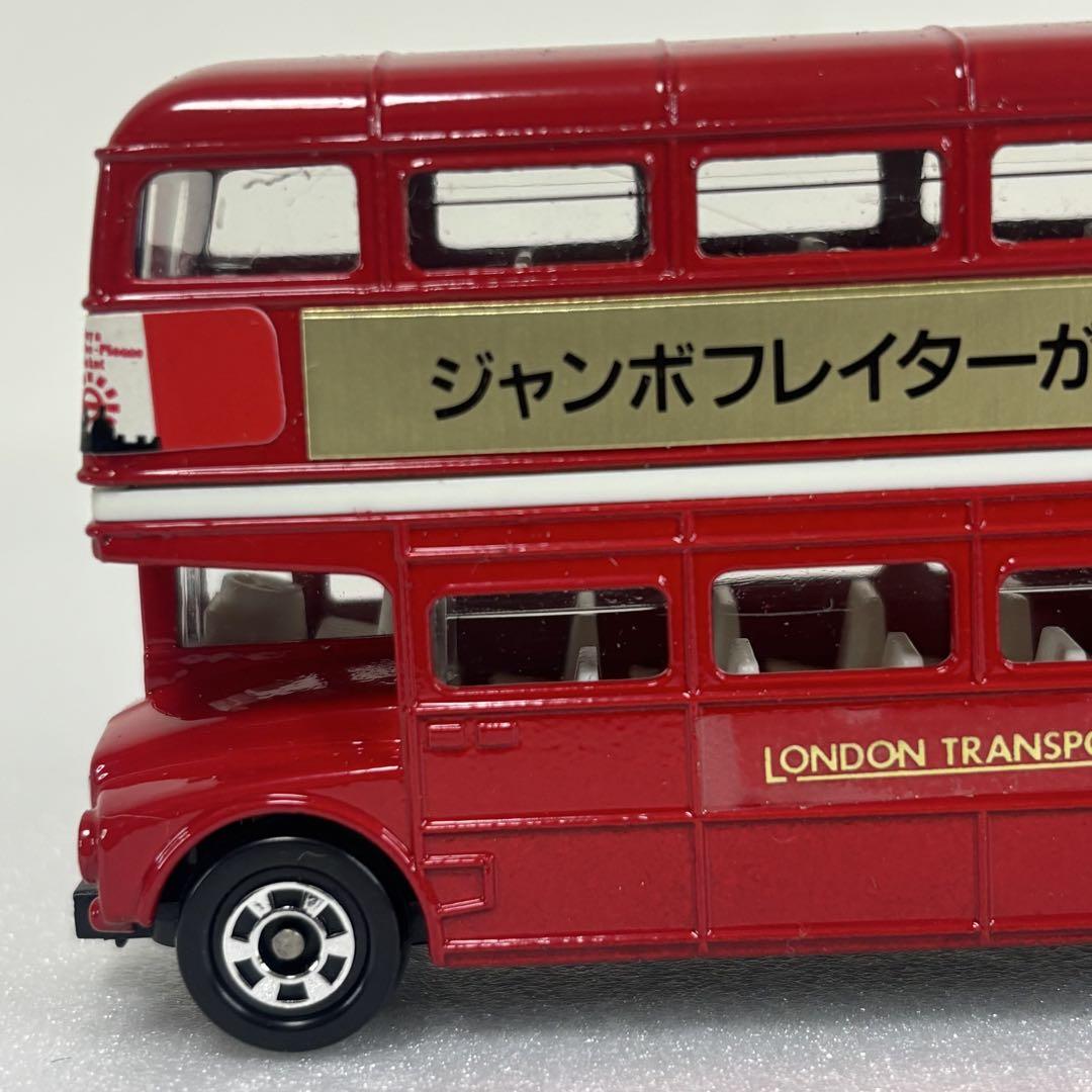 希少☆トミー ロング トミカ JAL 週2便就航記念 1/86 ロンドンバスRM