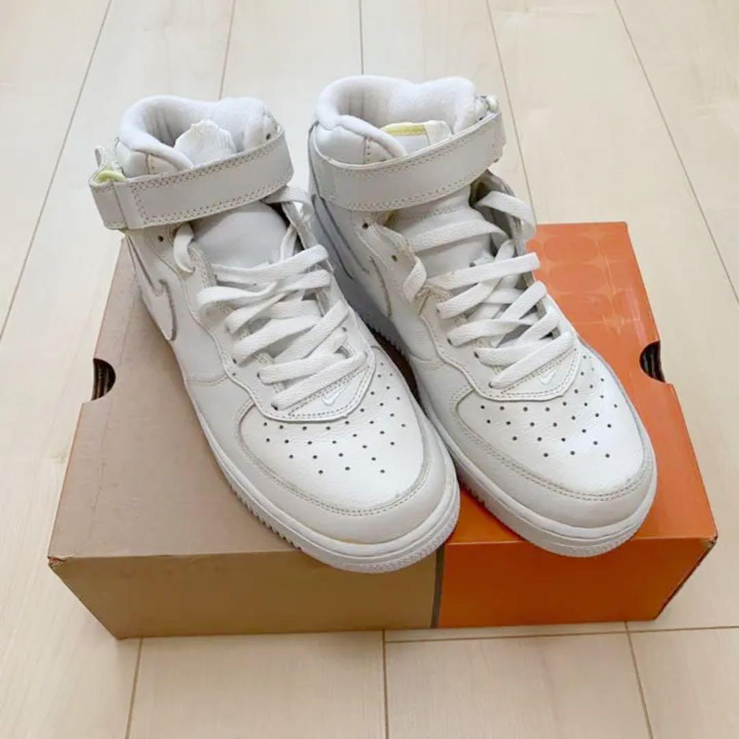 ている➲ NIKE エアフォース1 ミッド 26 1Mezn-m80350114834 AIRFORCE1 MID ナイキ ➆のサイズ