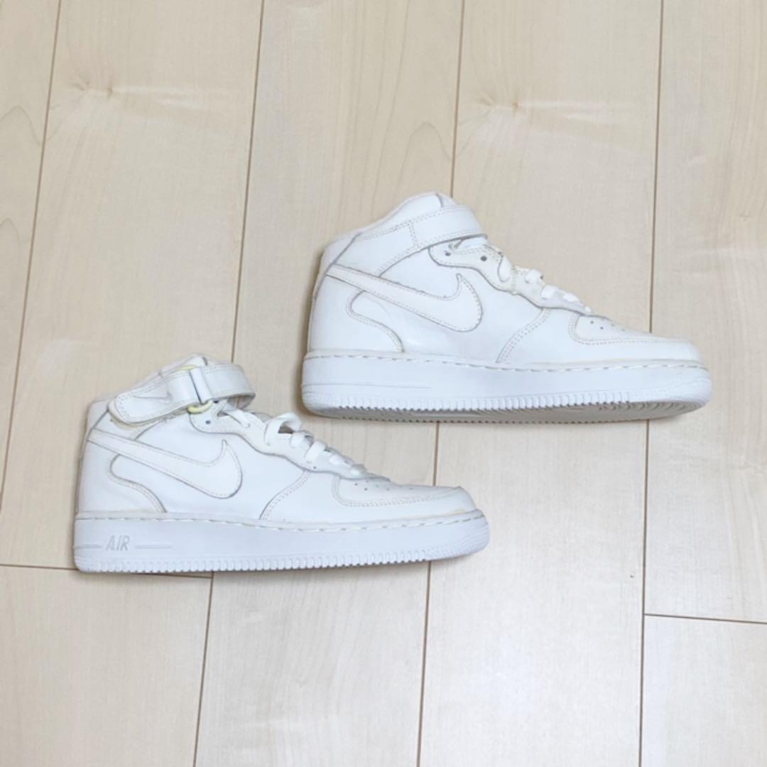 ている➲ NIKE エアフォース1 ミッド 26 1Mezn-m80350114834 AIRFORCE1 MID ナイキ ➆のサイズ