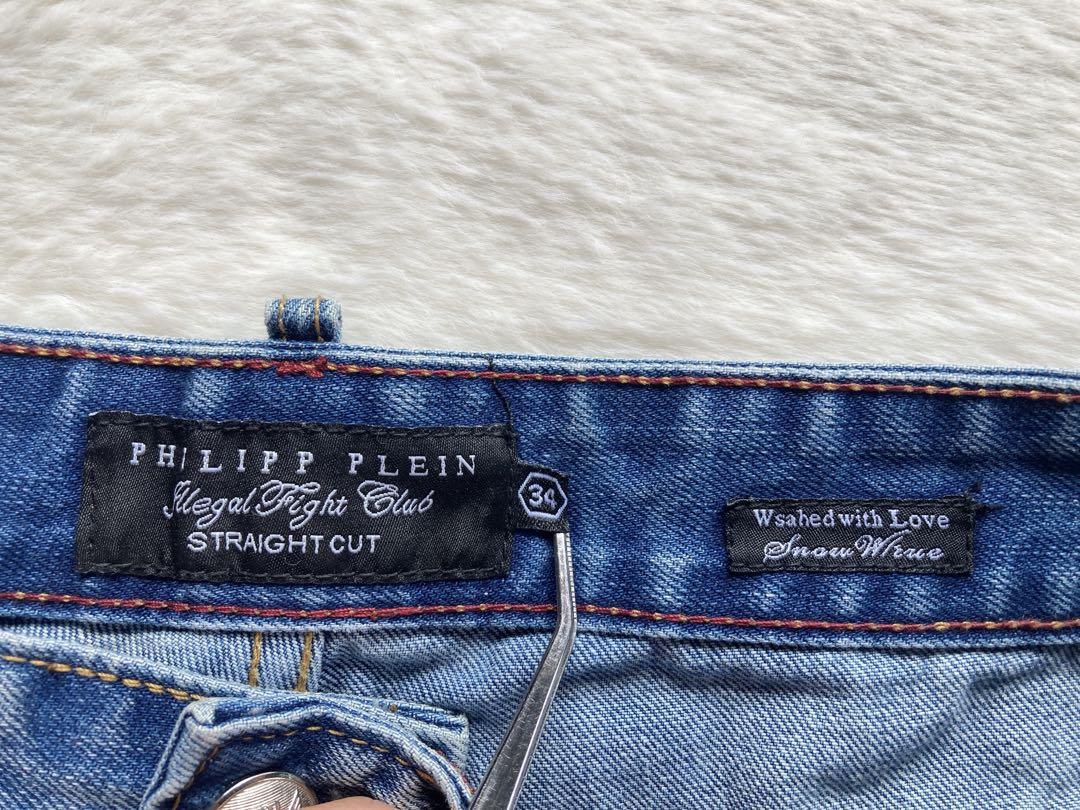 PHILIPP PLEIN デニム ショートパンツ　Sサイズ フィリッププレイン PHILIPP PLEIN ショート デニム パンツ