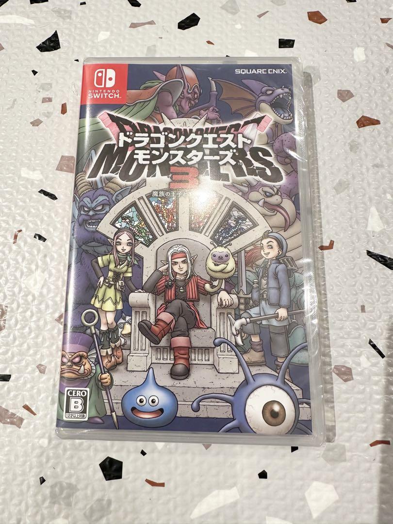 新品未開封　ドラゴンクエストモンスターズ3 魔族の王子とエルフの旅