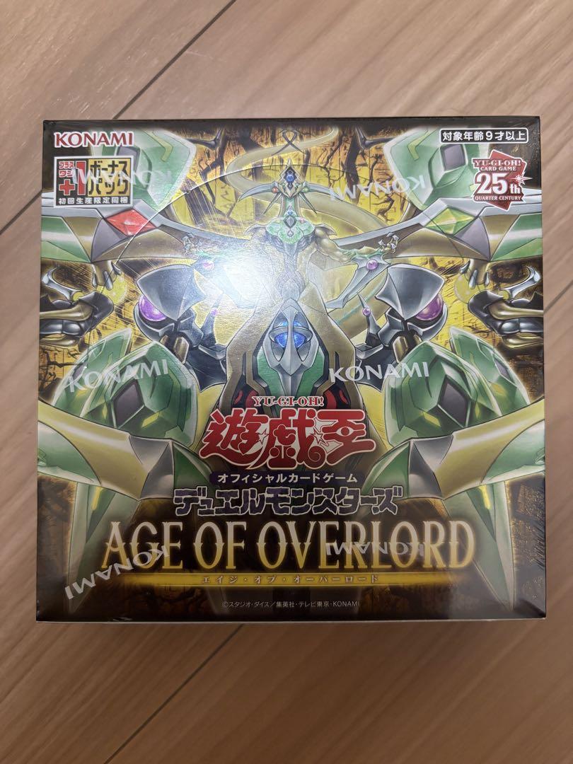 遊戯王 エイジオブオーバーロード 未開封 - メルカリ