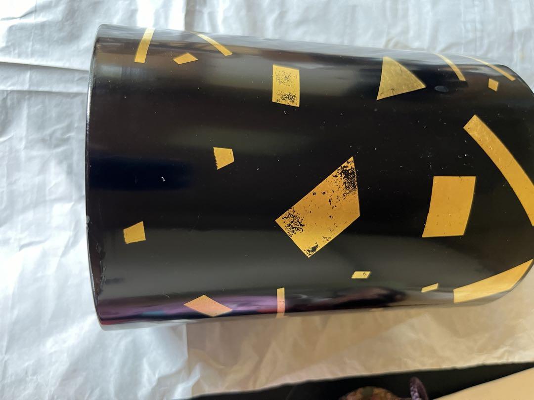 茶道具　葉蓋用水指工芸品
