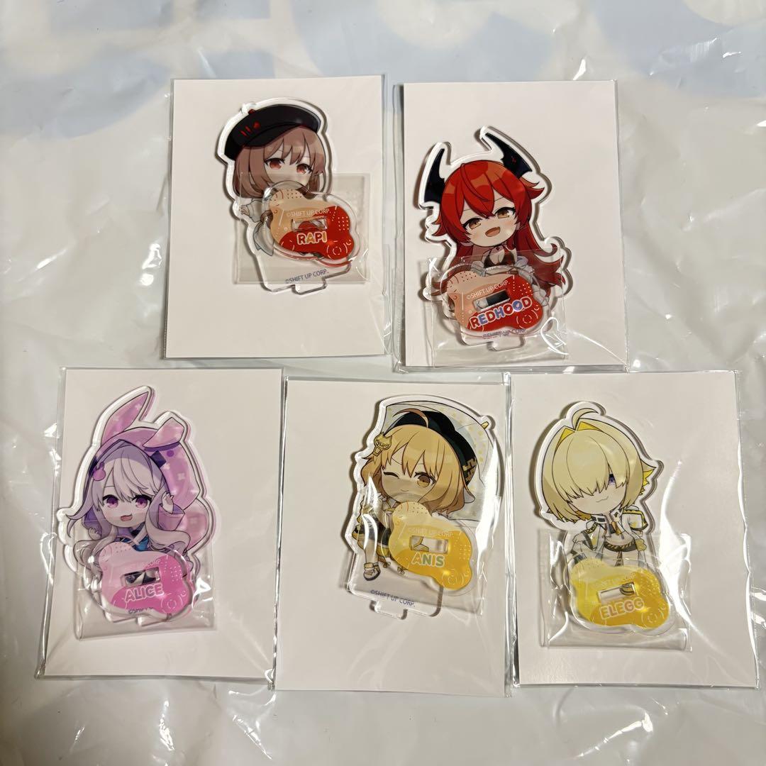 NIKKE ニケ デフォルメアクリルスタンド 全5種コンプセット