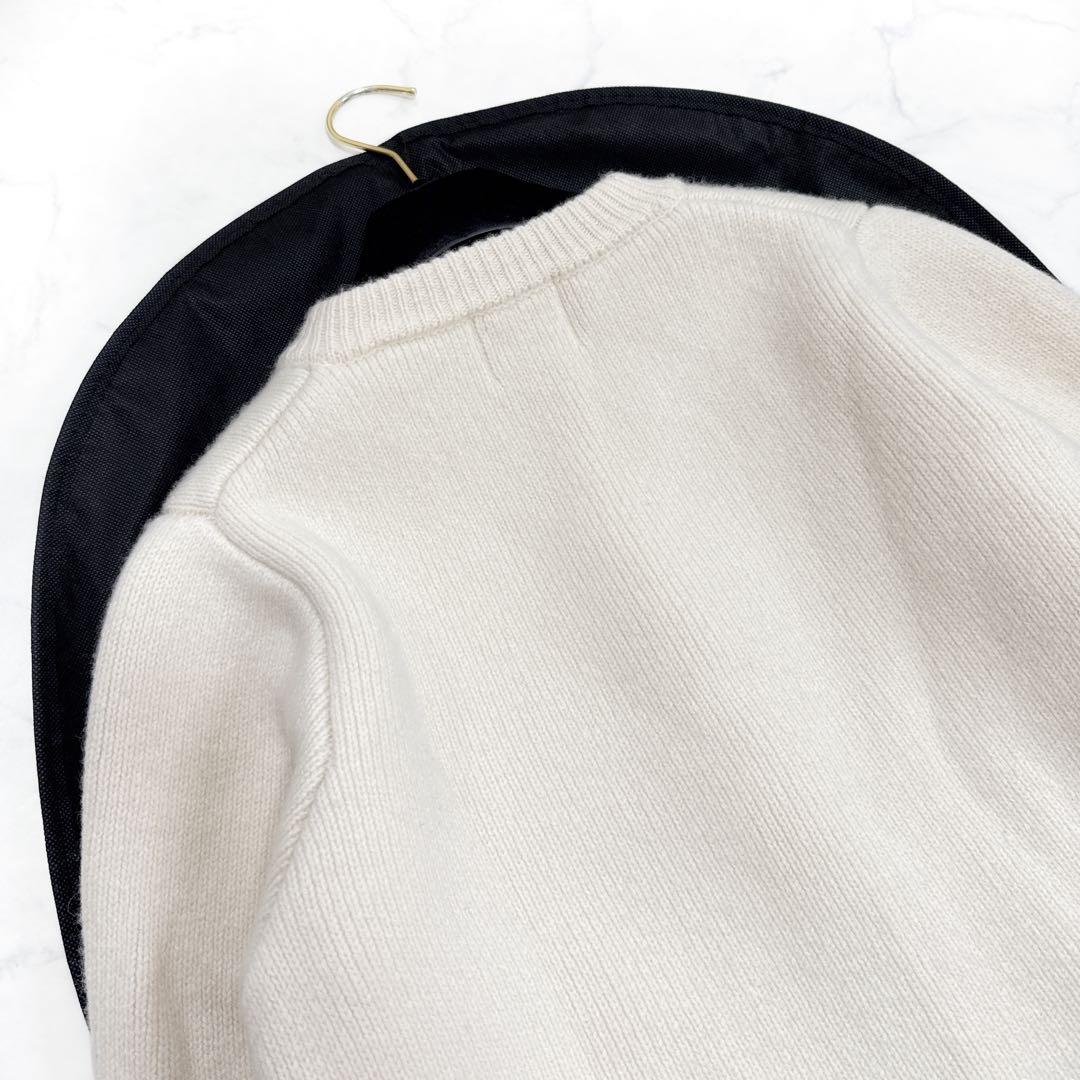 未使用タグ付き OHGA オーガ CHARMANT カーディガン ホワイト - メルカリ