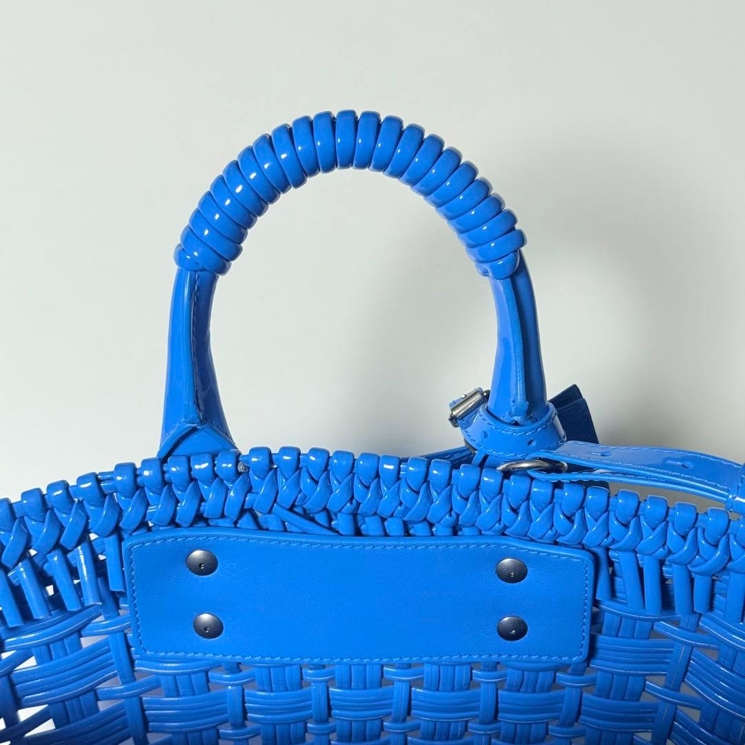 【美品】バレンシアガ ビストロ XS ブルー