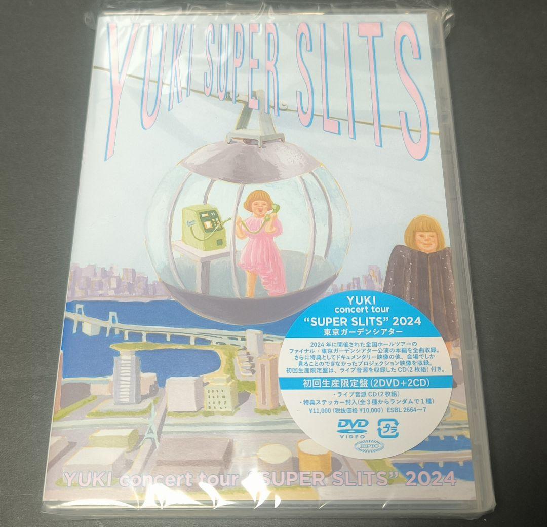 YUKI ライブDVD SUPER SLITS 2024 (CD無し) - メルカリ