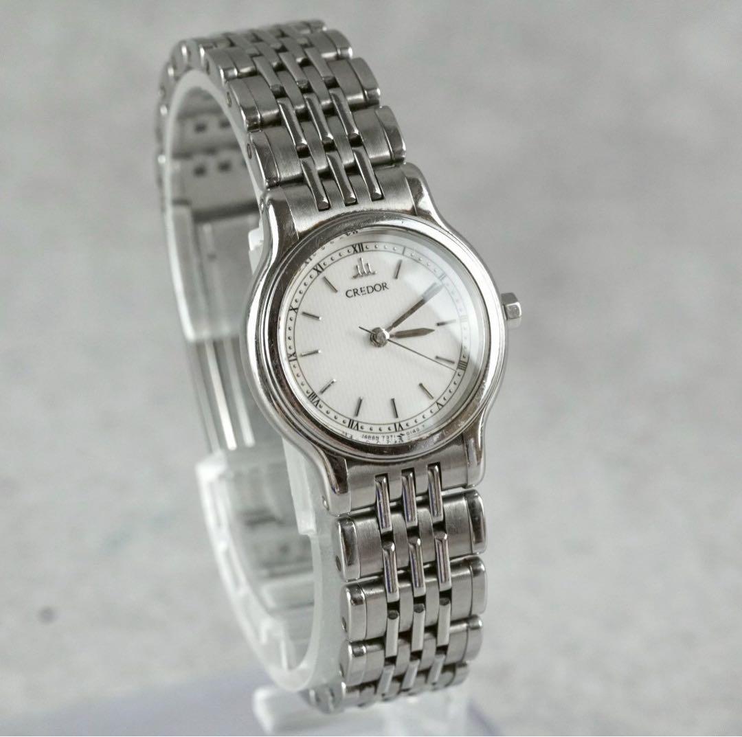 【美品】SEIKO セイコー クレドール レディース 腕時計 8H-1 クォーツ 高級ライン SEIKO クレドール レディース腕時計 クォーツ 稼働品