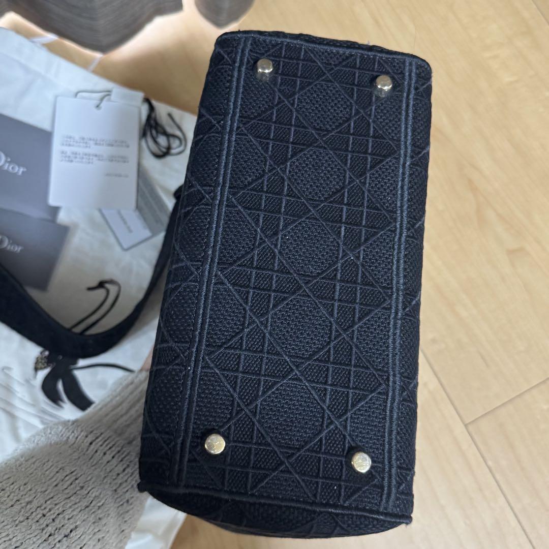 Christian Dior レディディオール ミディアム トートバッグ