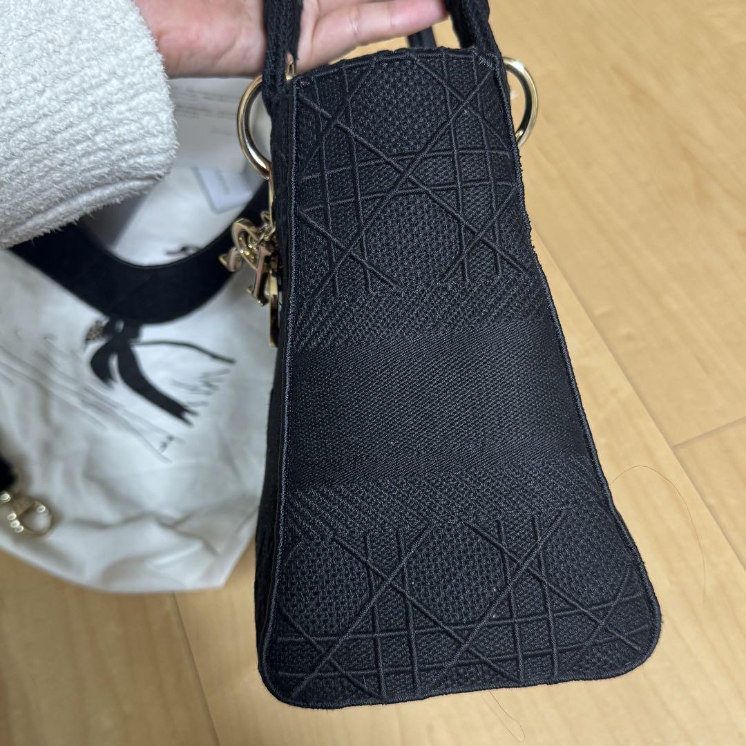 Christian Dior レディディオール ミディアム トートバッグ