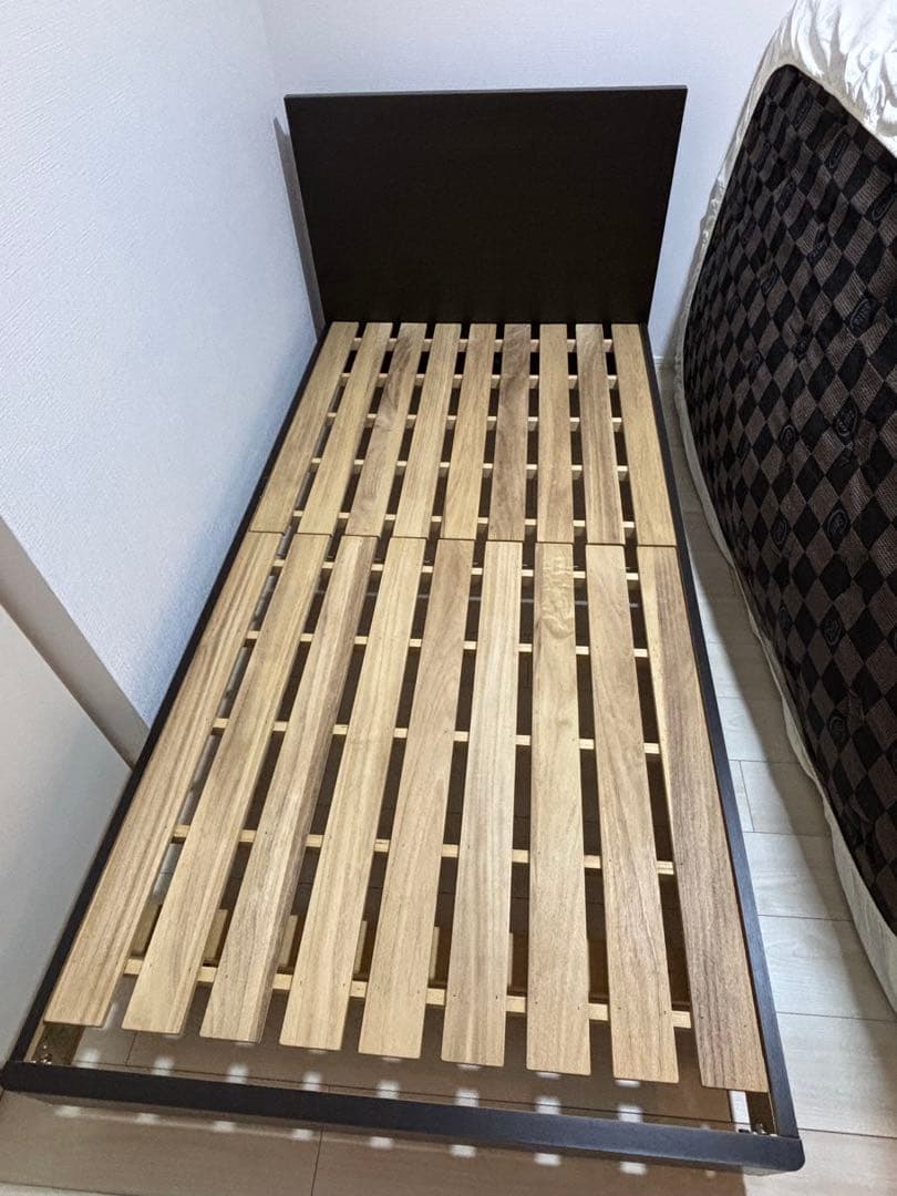 【ひめひめ様確認用】ドリームベッド　シングルベッドフレーム 国産木 すのこ