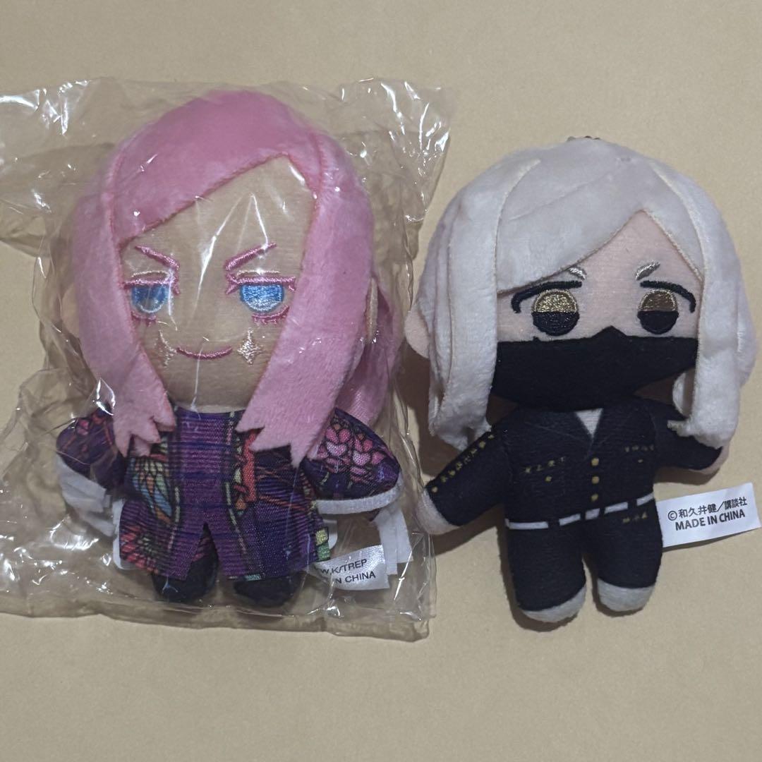 東京リベンジャーズ 新体験展　ぬいぐるみマスコット　三途 春千夜　灰谷蘭　竜胆 セブンネットショッピング on X: 