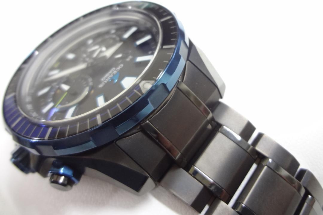 美品　カシオ　オシアナス　カシャロ　OCW-P2000B-1AJF