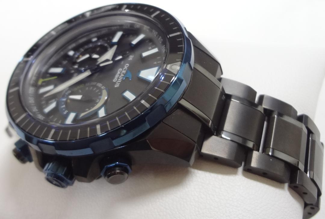 美品　カシオ　オシアナス　カシャロ　OCW-P2000B-1AJF