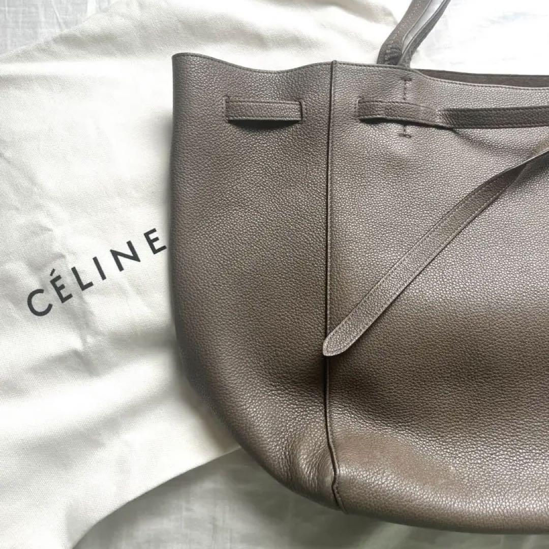 CELINE セリーヌ カバファントム トープ グレージュ トートバッグ CELINE セリーヌ カバファントム トープ グレージュ トートバッグ