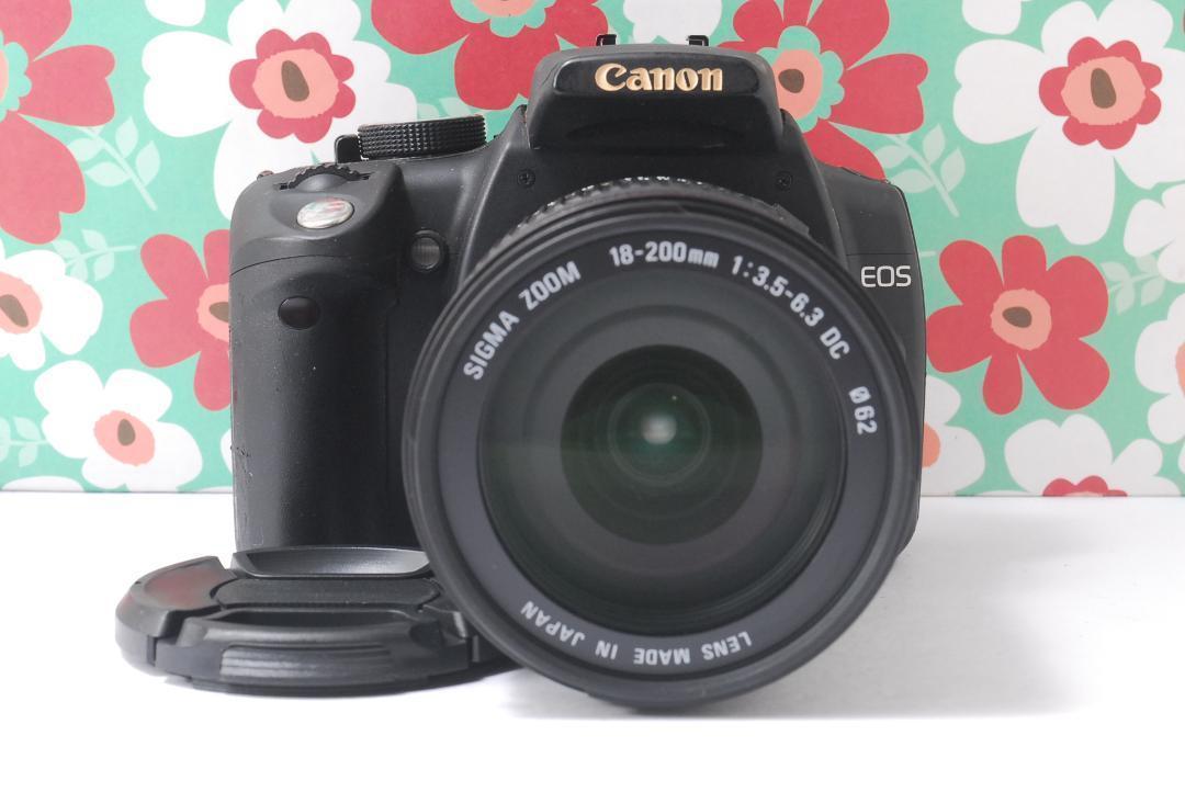 ❤近くも遠くも撮影❤Canon kiss Nレンズキット❤スマホに転送❤