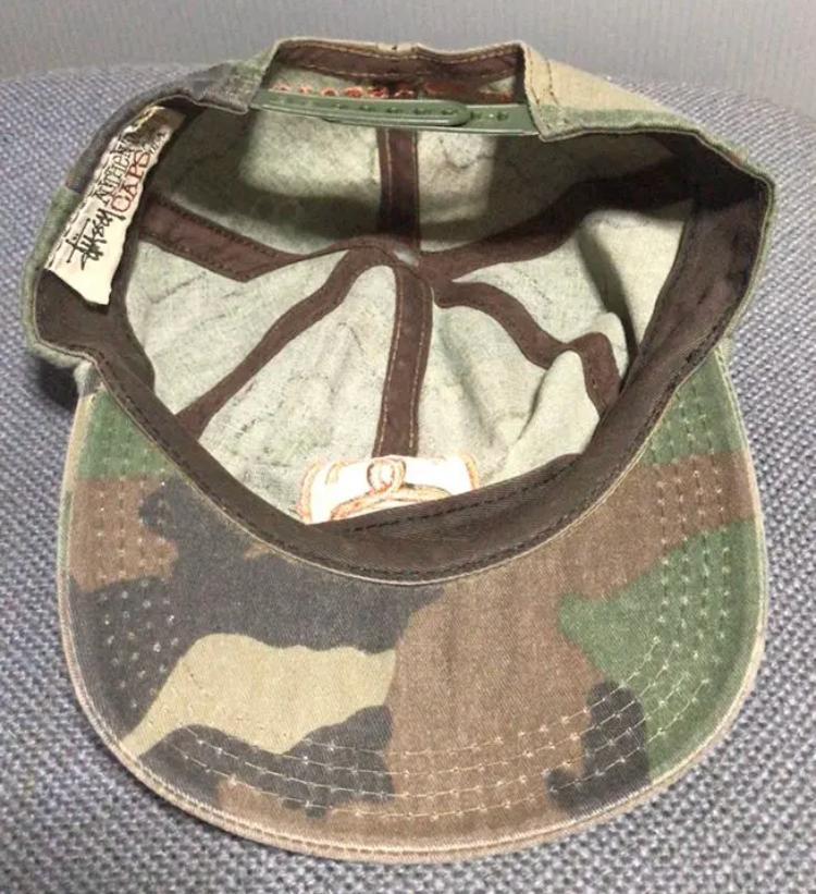 激レア!オールドステューシー OLD STUSSY 白タグ カモ 迷彩 90s