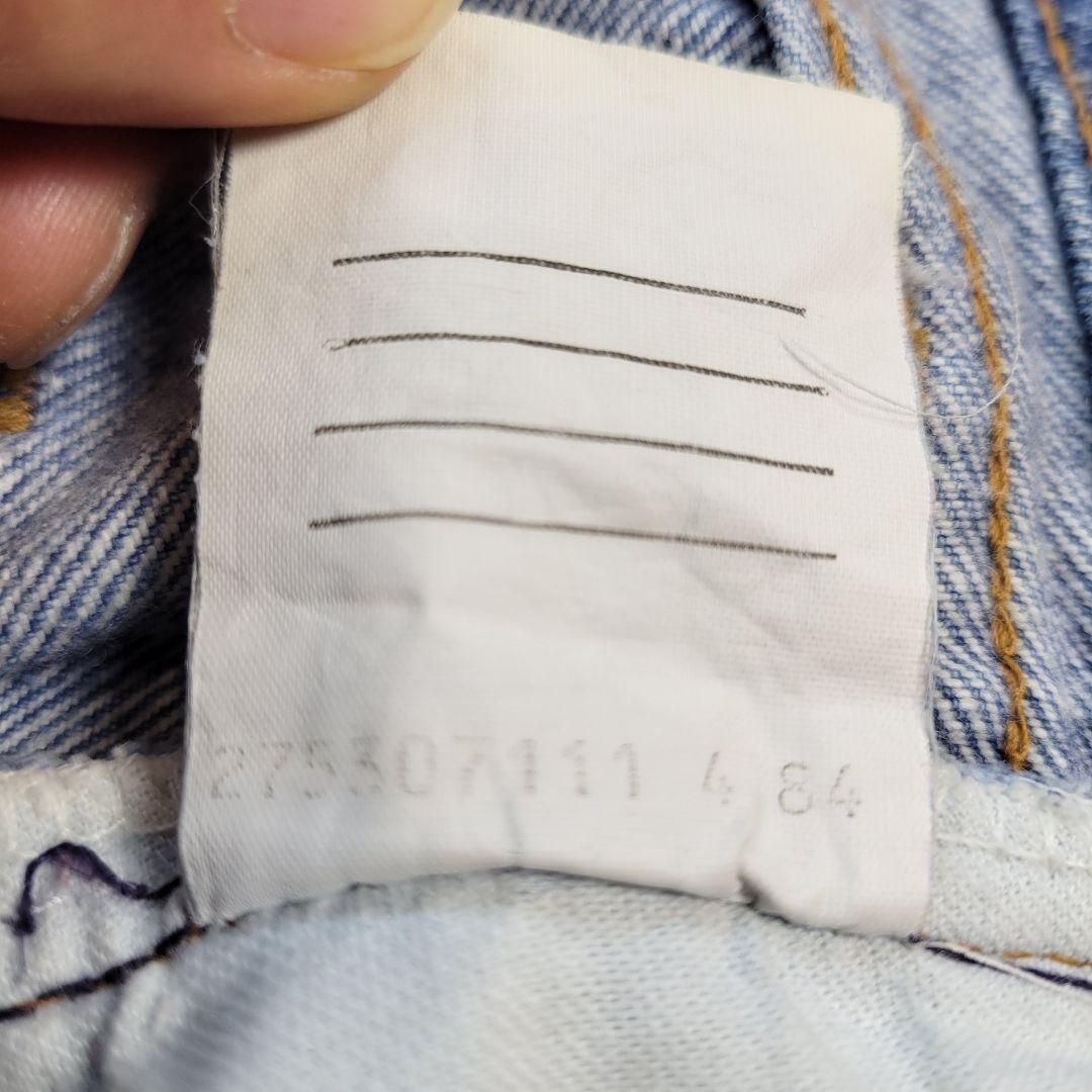 【希少】Levi's 501 フランス製 ユーロリーバイス デニムパンツ