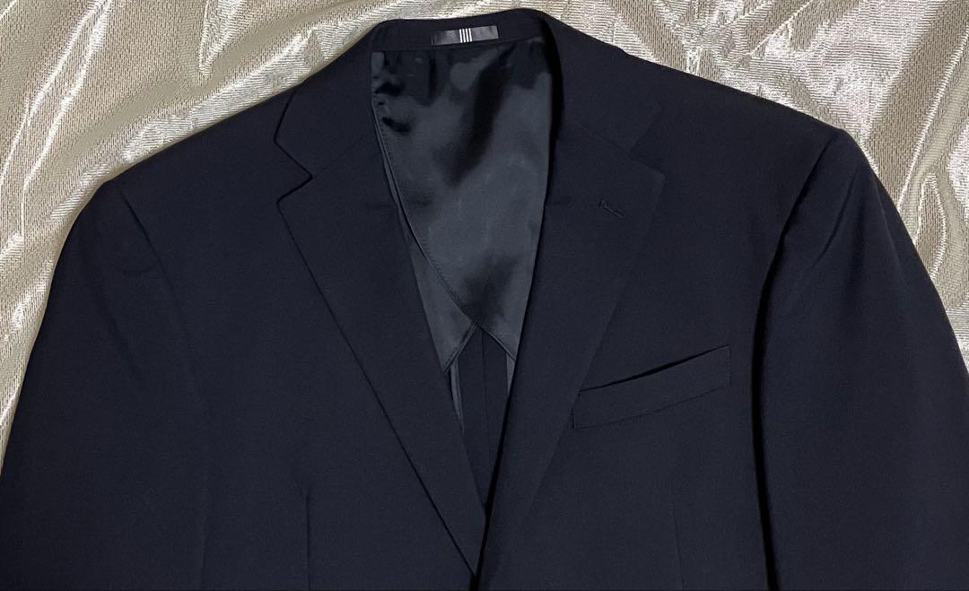 SUIT SELECT スーツ　ネイビー　A7 美品　スーツセレクト