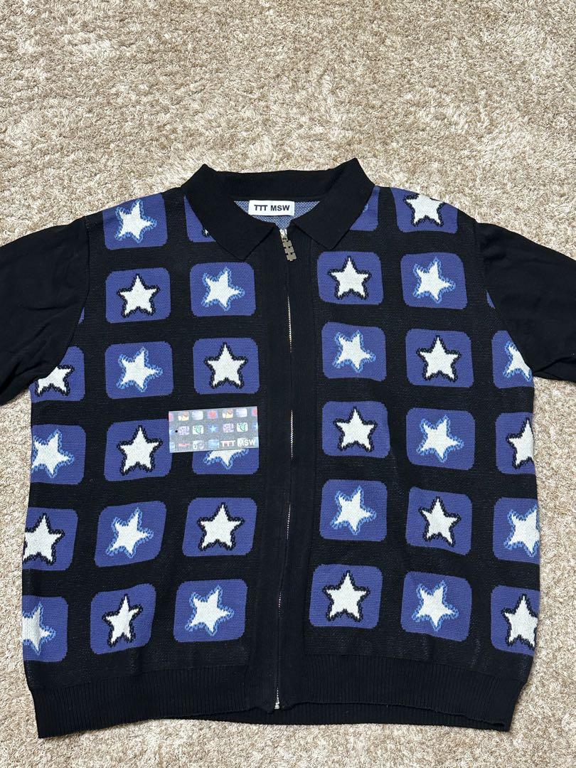 雨来ズ。そうた着用】 TTTMSW ZIPUP KNIT POLO