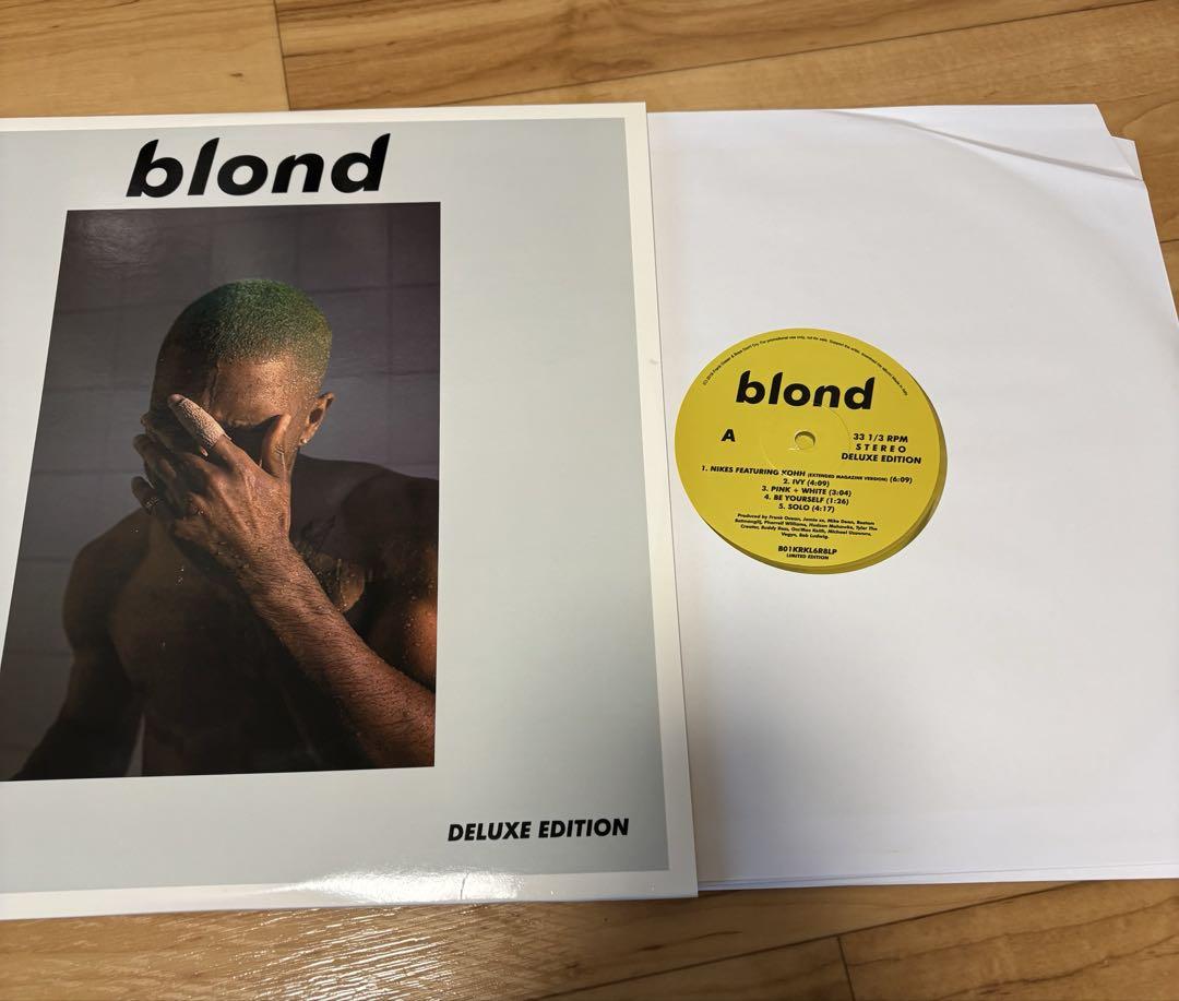 Frank Ocean blond blonde 2LP レコード yellow - メルカリ