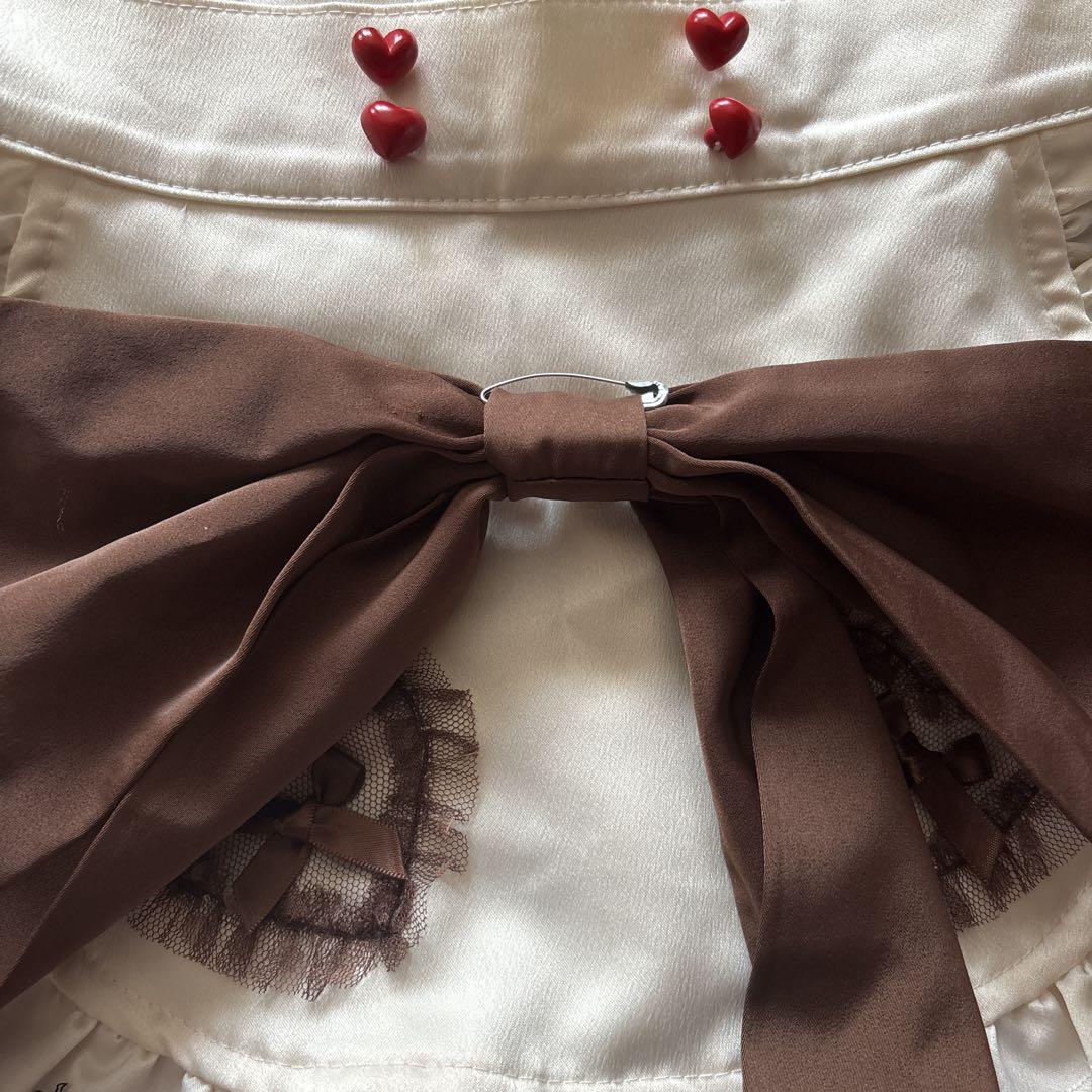 【美品♡匿名配送】Malymoon チョコレートチャンクチェックメイド レッド