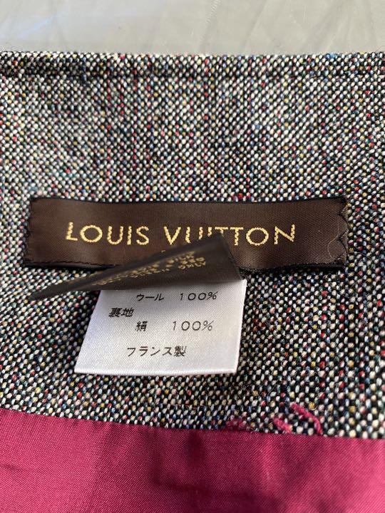 ルイヴィトン　VUITTON ツィード スカート　美品　正規店購入