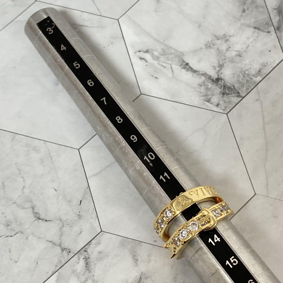 Vivienne Westwood NEWベルトリング　ゴールド