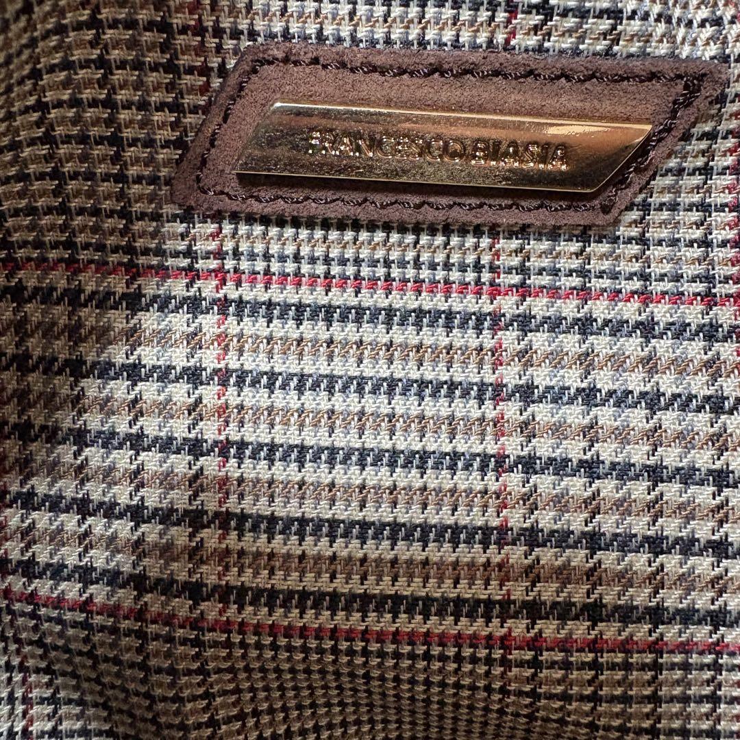 FRANCESCO BIASIA レザーバッグ　スエード　異素材