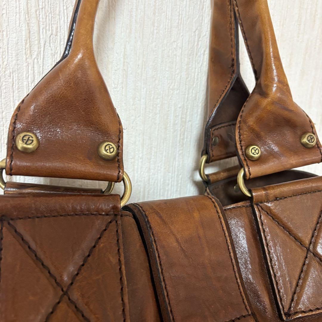 FRANCESCO BIASIA レザーバッグ　スエード　異素材