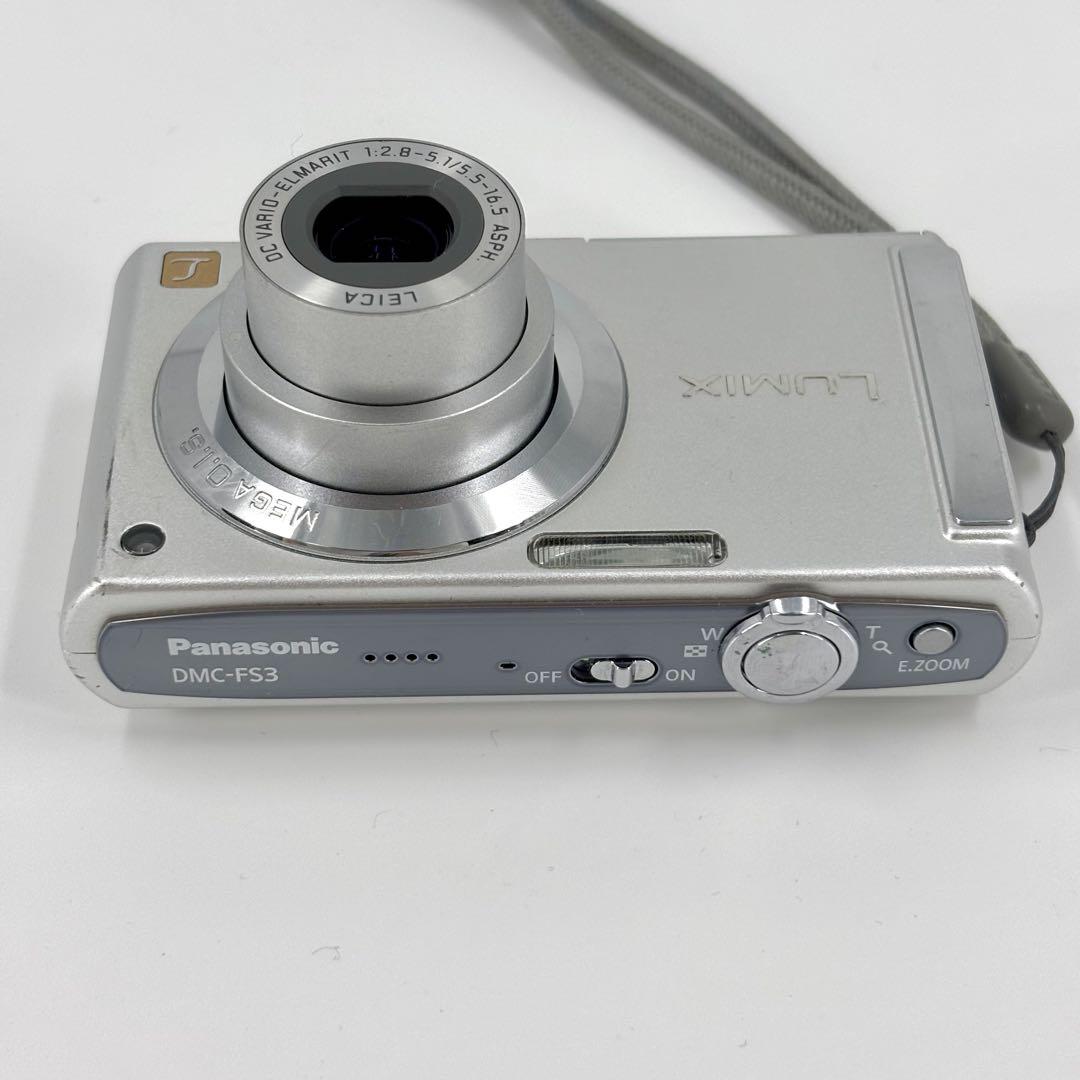 【良品】Panasonic LUMIX DMC-FS3 シルバー (動作確認済) 美品 Panasonic LUMIX DMC-FS3 シルバー