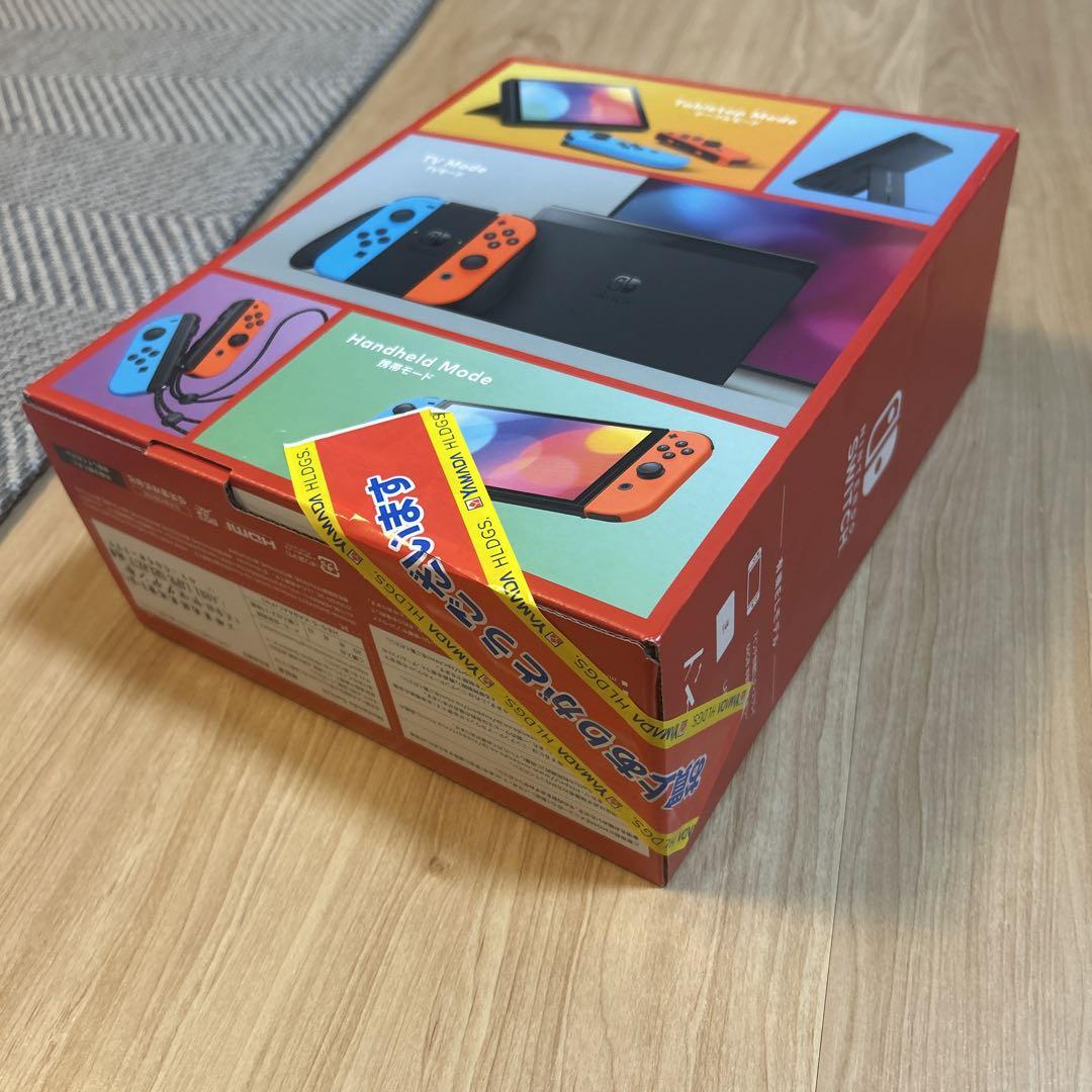 Nintendo Switch 有機ELモデル 青/オレンジ Nintendo Switch 有機ELモデル 青/オレンジ - メルカリ
