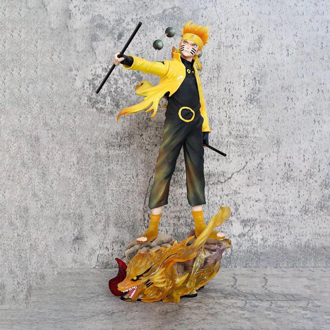 NARUTO ナルト うずまきナルト 高さ37.5cm 海外フィギュア2体