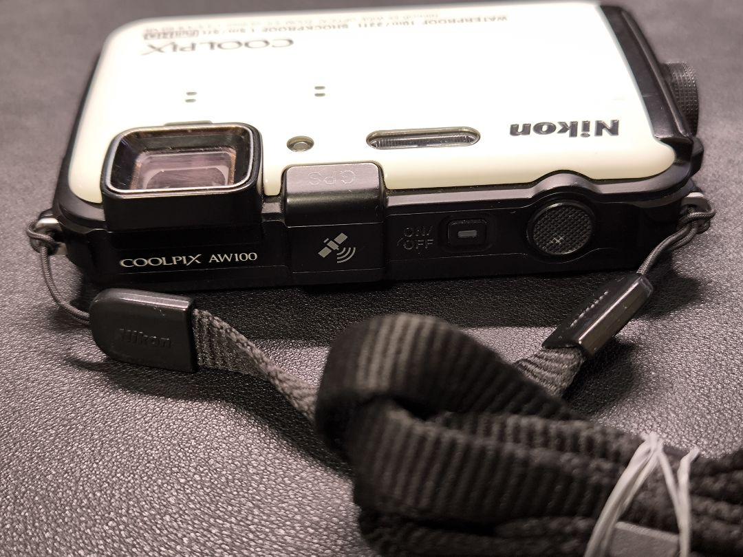 Nikon COOLPIX AW100 ホワイト デジカメ