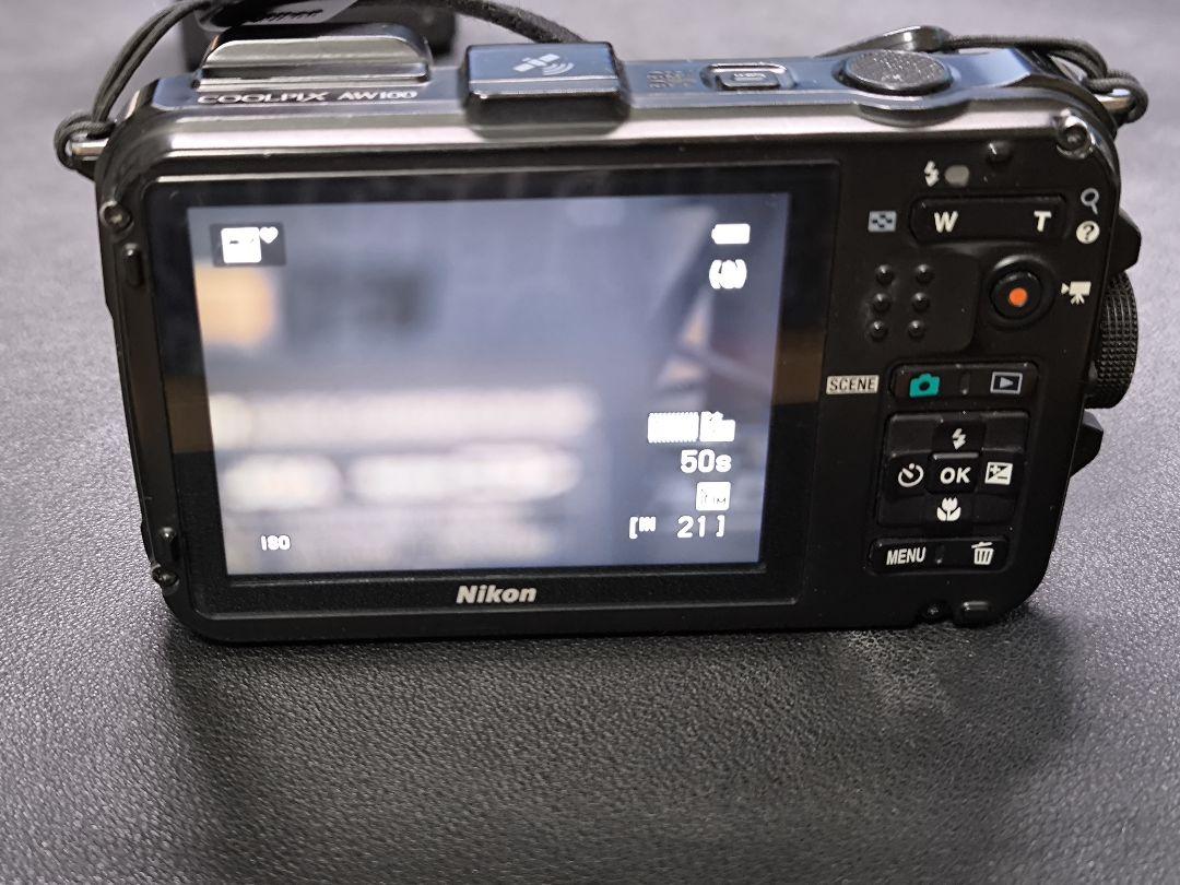 Nikon COOLPIX AW100 ホワイト デジカメ