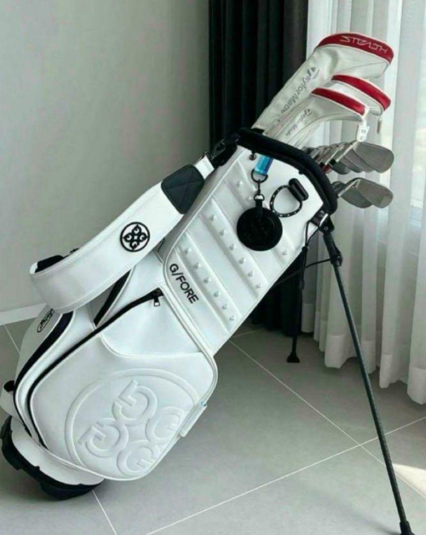 G/FORE ジーフォア キャディバッグ スタンド型バッグ ホワイト